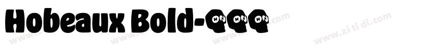 Hobeaux Bold字体转换